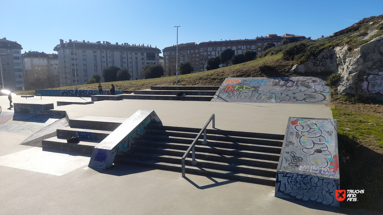 As Roseiras skatepark